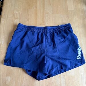 Reebok Women's Blue Athletic Shorts